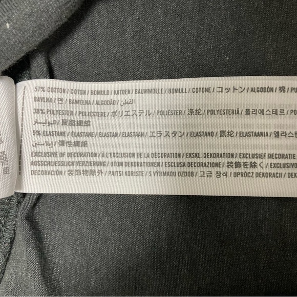 HOLLISTER GREY TRACK PANTS - Size Medium - Picture 6 of 6